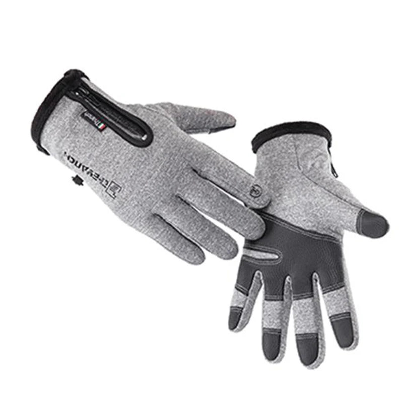 Guantes Térmicos forrados para motocicleta, resistentes al agua.